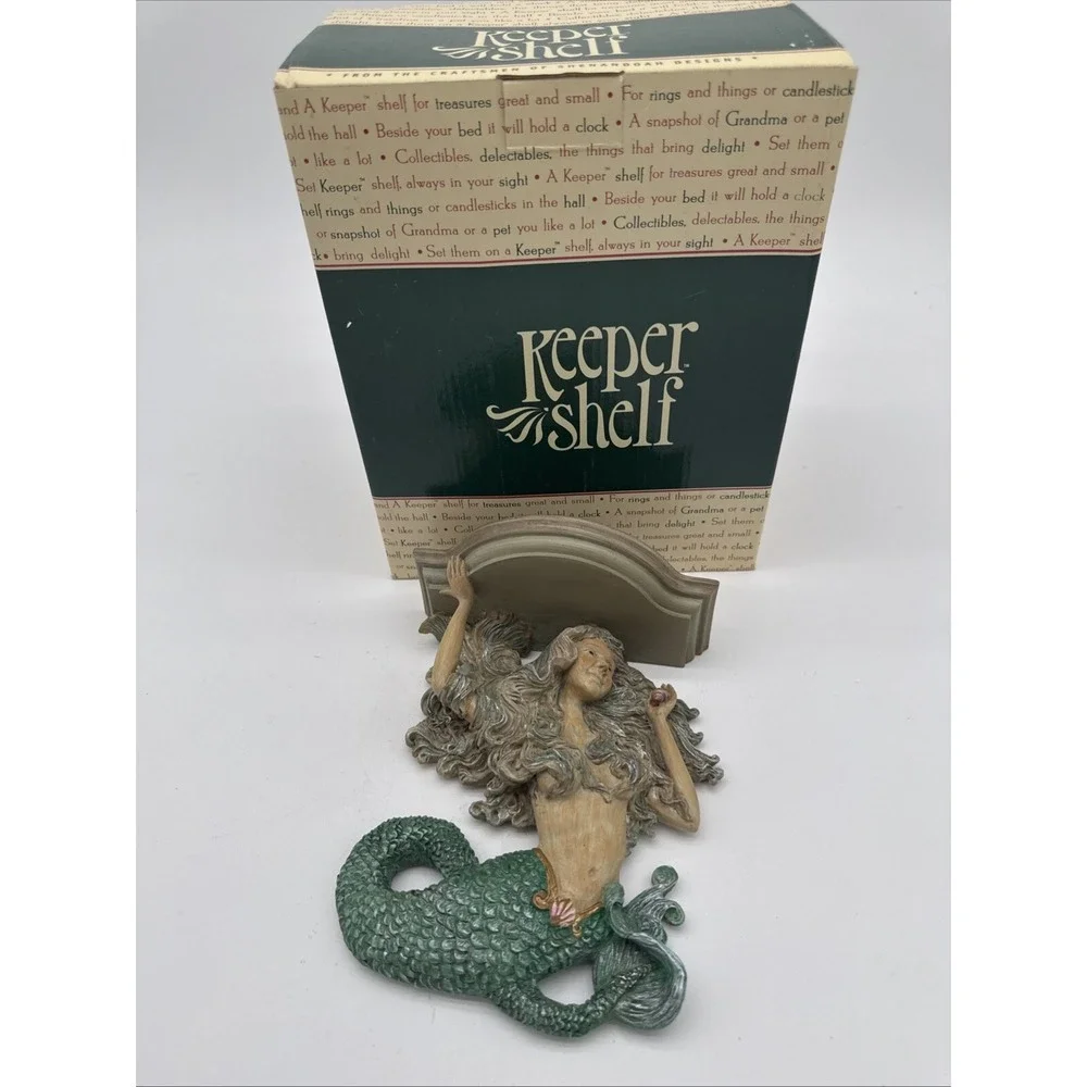 Shenandoah Designs Mermaid Plate Holder Shelf New In Box